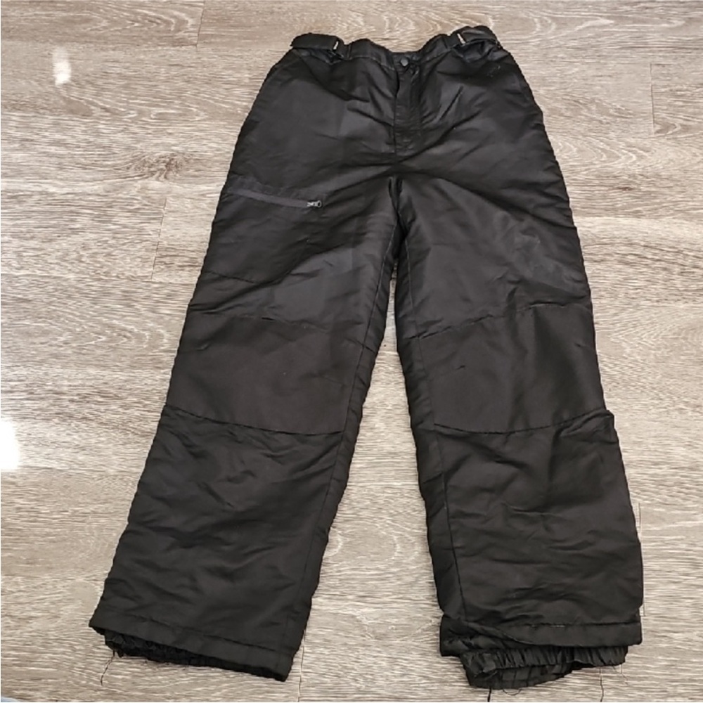 Swiss Tech Youth Black Snowpants Sz XXL (18) Good Condition